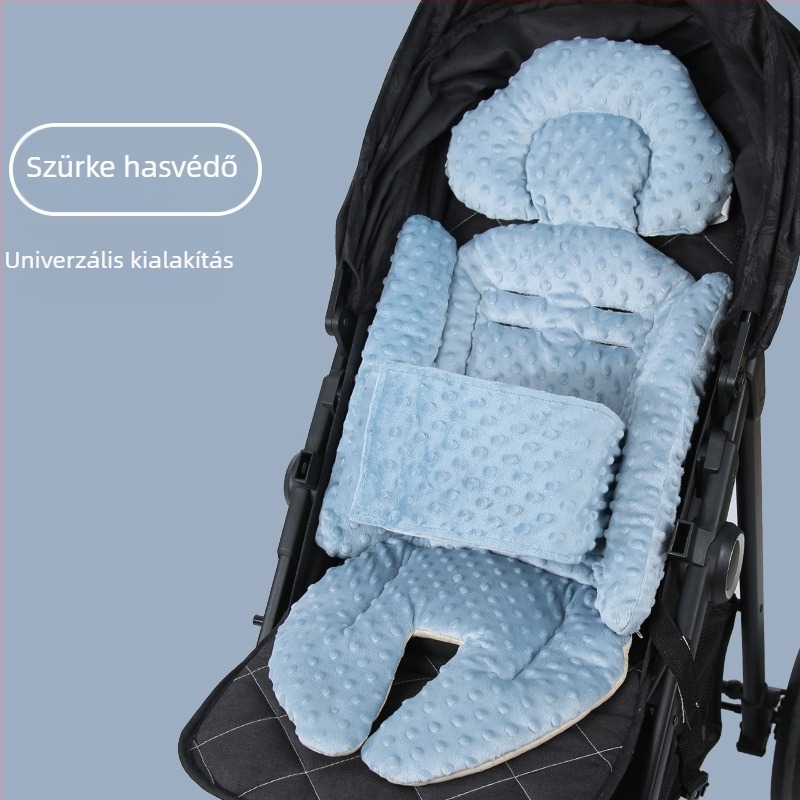 Babakocsi matrac – bean velvet, univerzális használat (kategória: babakocsi matrac; anyag: bean velvet; márka: Yishou)