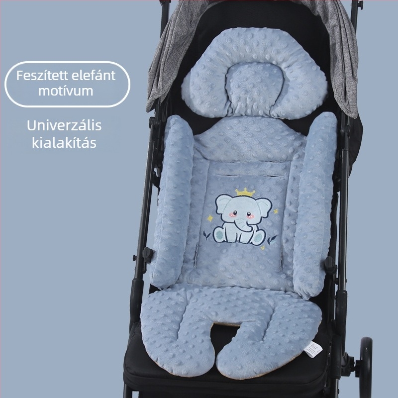 Babakocsi matrac – bean velvet, univerzális használat (kategória: babakocsi matrac; anyag: bean velvet; márka: Yishou)