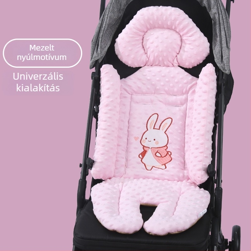 Babakocsi matrac – bean velvet, univerzális használat (kategória: babakocsi matrac; anyag: bean velvet; márka: Yishou)