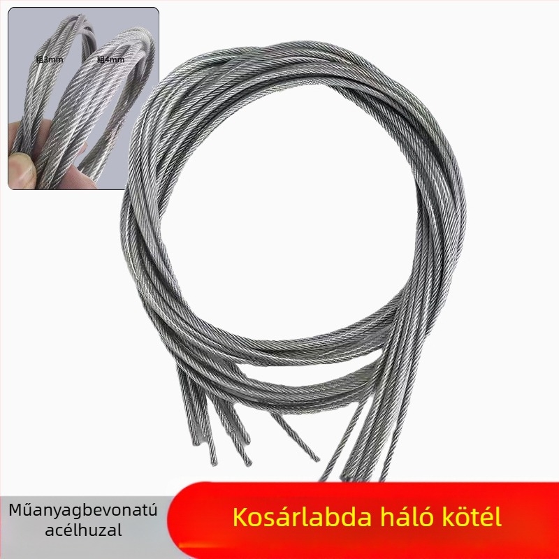 Kosárlabda hálóvarró zsinór – nejlon zsinór a kerethez, alkalmas labdajátékokra