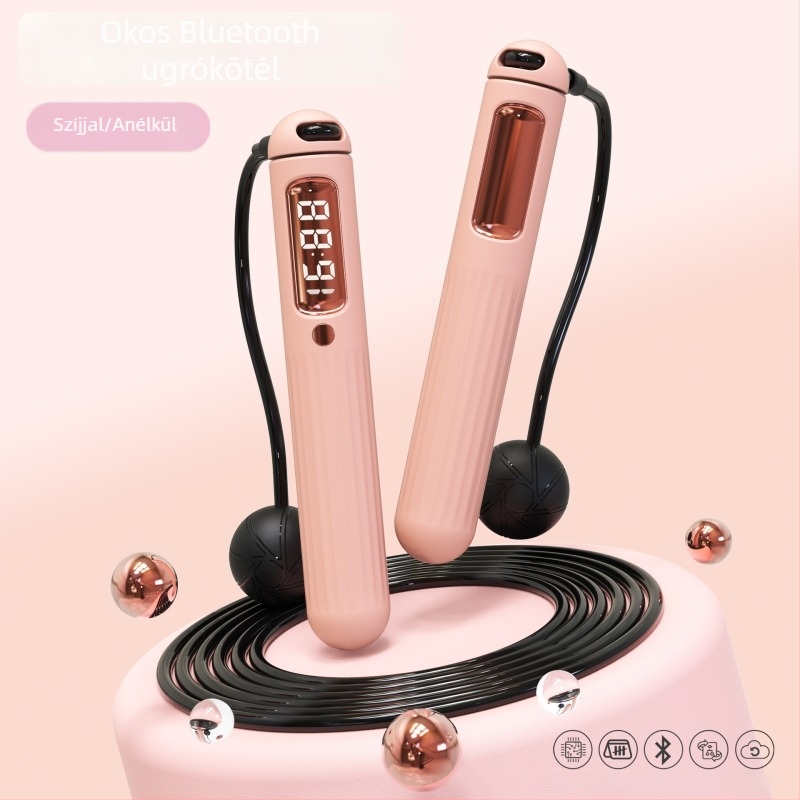 Yin Fire Okos Bluetooth Ugrókötél Számlálóval, Vezeték Nélküli, ABS Test, Súlyozott Golyók