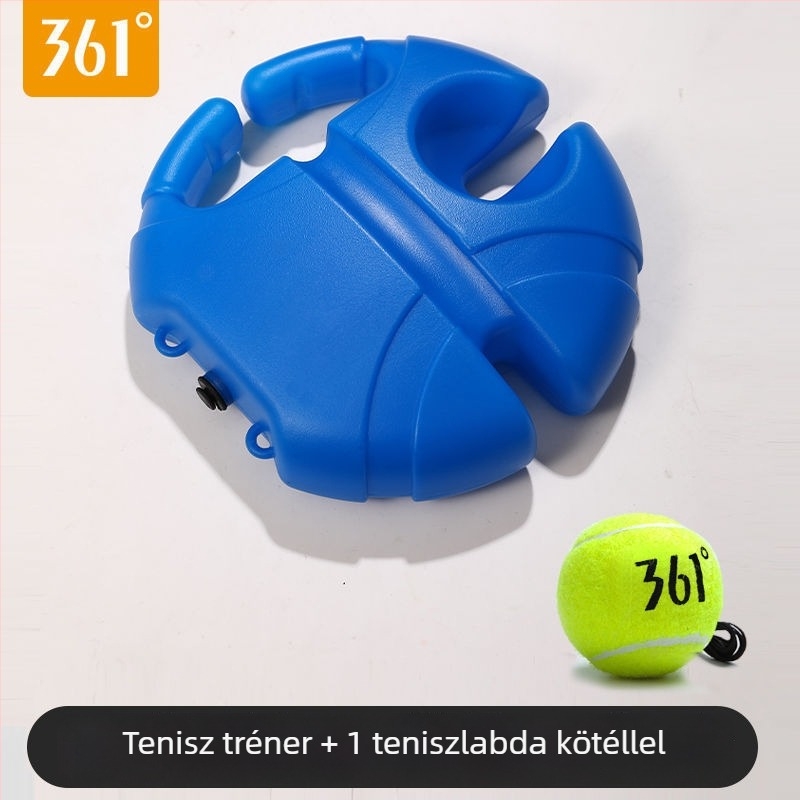 Egyszemélyes teniszedző, nagy rugalmasság, önálló játék, polipropilén anyagból