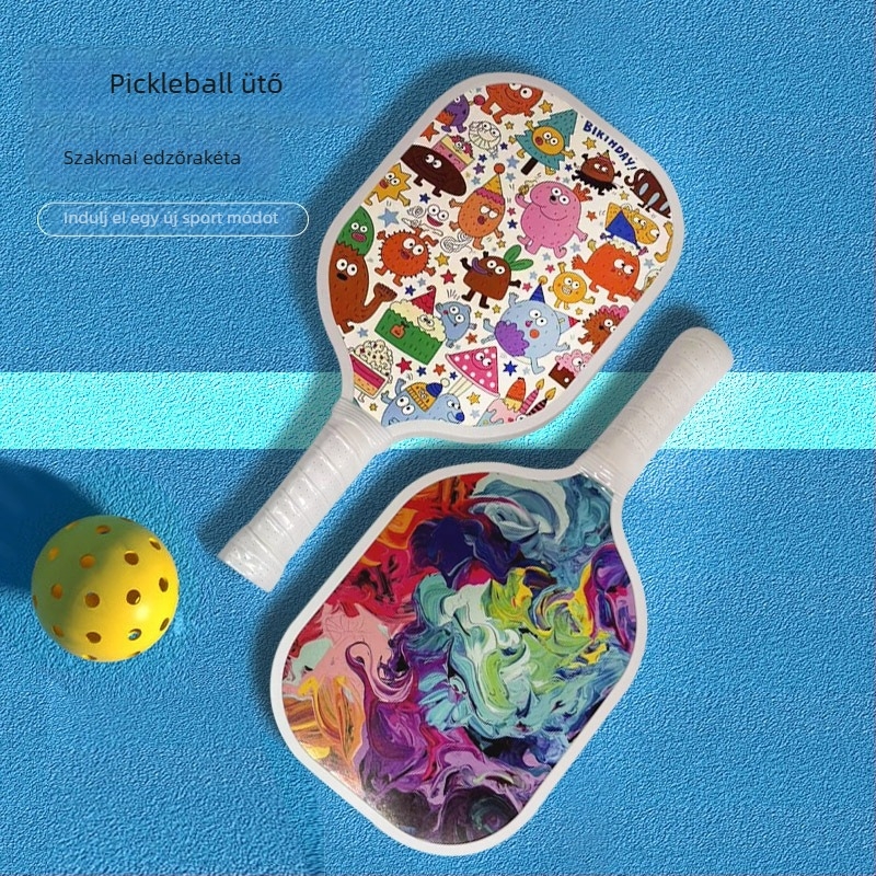 Leap márkájú fa pickleball ütő készlet — nyárfa, 280 g