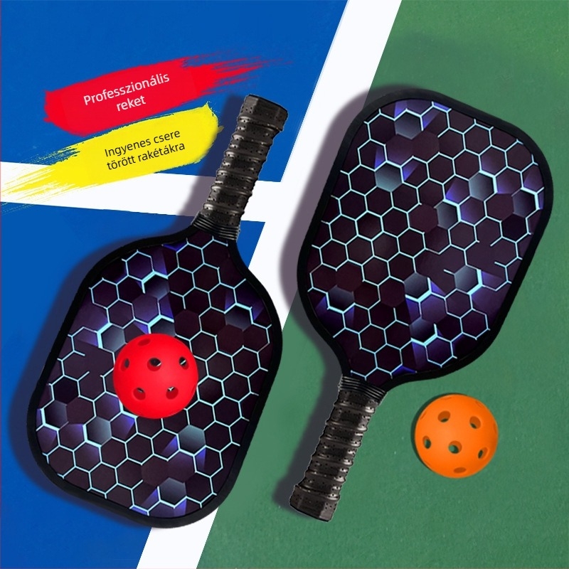 Leap márkájú fa pickleball ütő készlet — nyárfa, 280 g