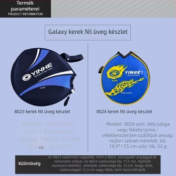 Galaxy asztalitenisz táska, nylon anyag, hordozható tároló, alkalmas asztaliteniszhez és tollaslabdához