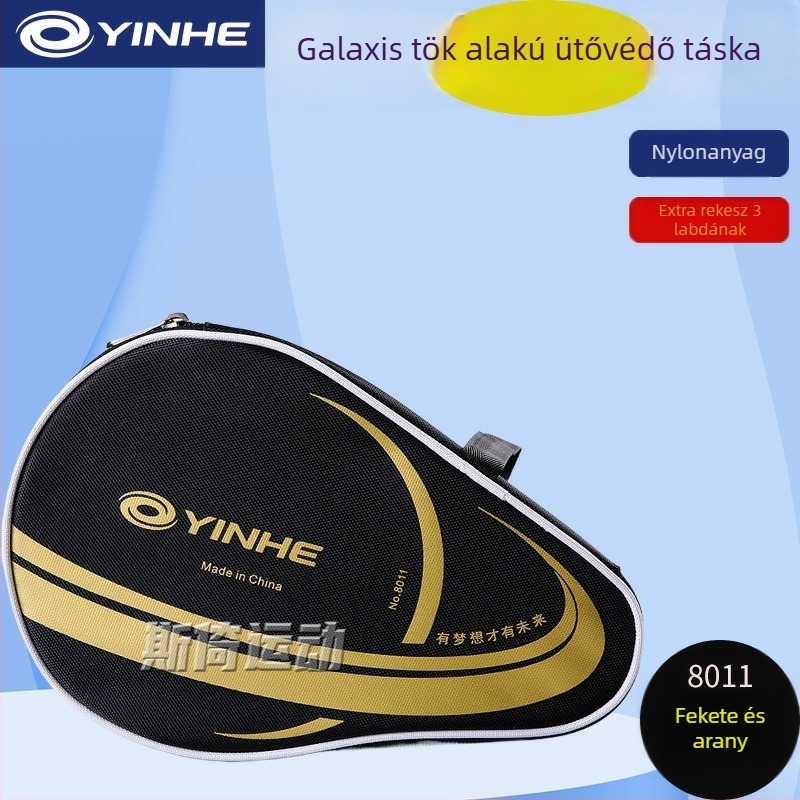 Galaxy asztalitenisz táska, nylon anyag, hordozható tároló, alkalmas asztaliteniszhez és tollaslabdához