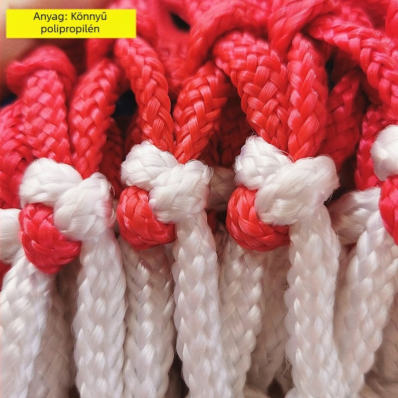 Hálós labdás táska kosárlabda, futball és röplabda számára, nagy kapacitású; anyag: poliészter, polipropilén; testreszabás elérhető