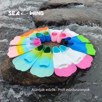 Szilikonból készült pillangó alakú úszófinok felnőtteknek és gyerekeknek – edzésfinek freestyle úszáshoz és búvárkodáshoz