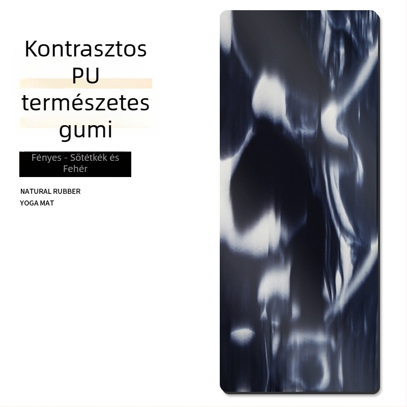 PU jóga matrac, több színű, 5 mm, 183 × 68 cm, csúszásmentes