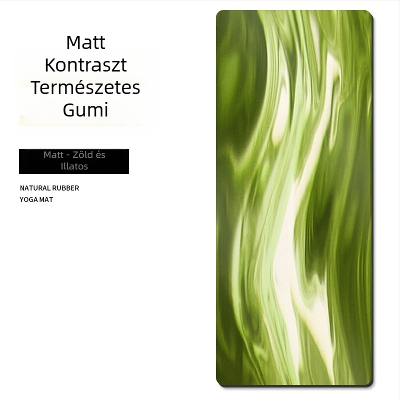 PU jóga matrac, több színű, 5 mm, 183 × 68 cm, csúszásmentes