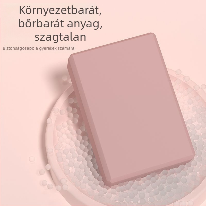 Avat's jóga blokk – magas sűrűségű, környezetbarát jóga segédeszköz felnőtteknek és gyerekeknek
