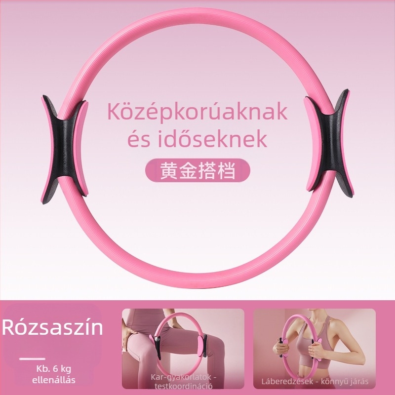 Lábszár ellenállási körök – időseknek, többfunkciós jóga/pilates karika a lábak edzéséhez