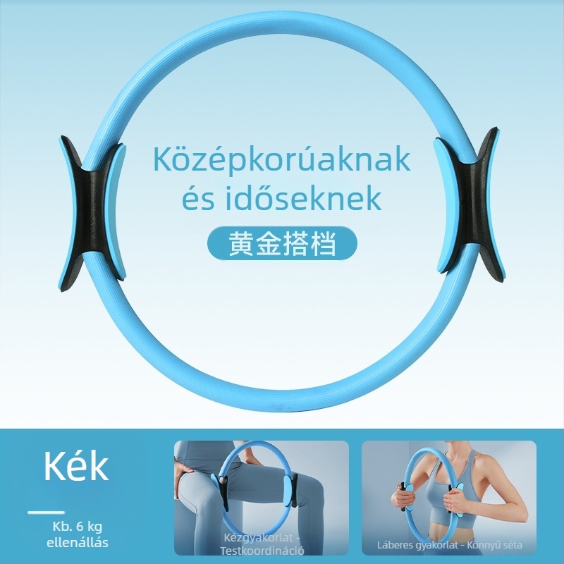 Lábszár ellenállási körök – időseknek, többfunkciós jóga/pilates karika a lábak edzéséhez