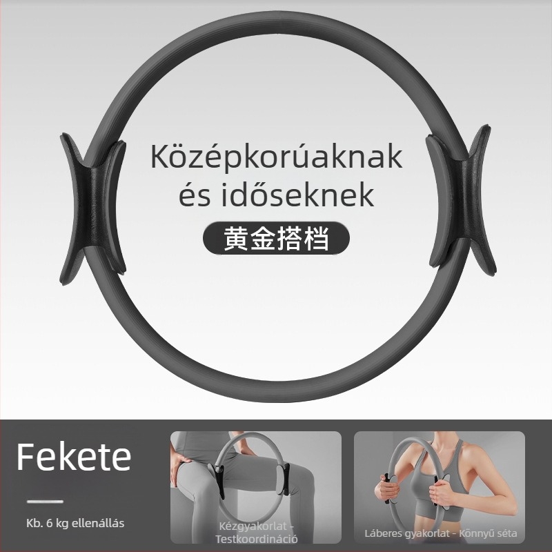 Lábszár ellenállási körök – időseknek, többfunkciós jóga/pilates karika a lábak edzéséhez
