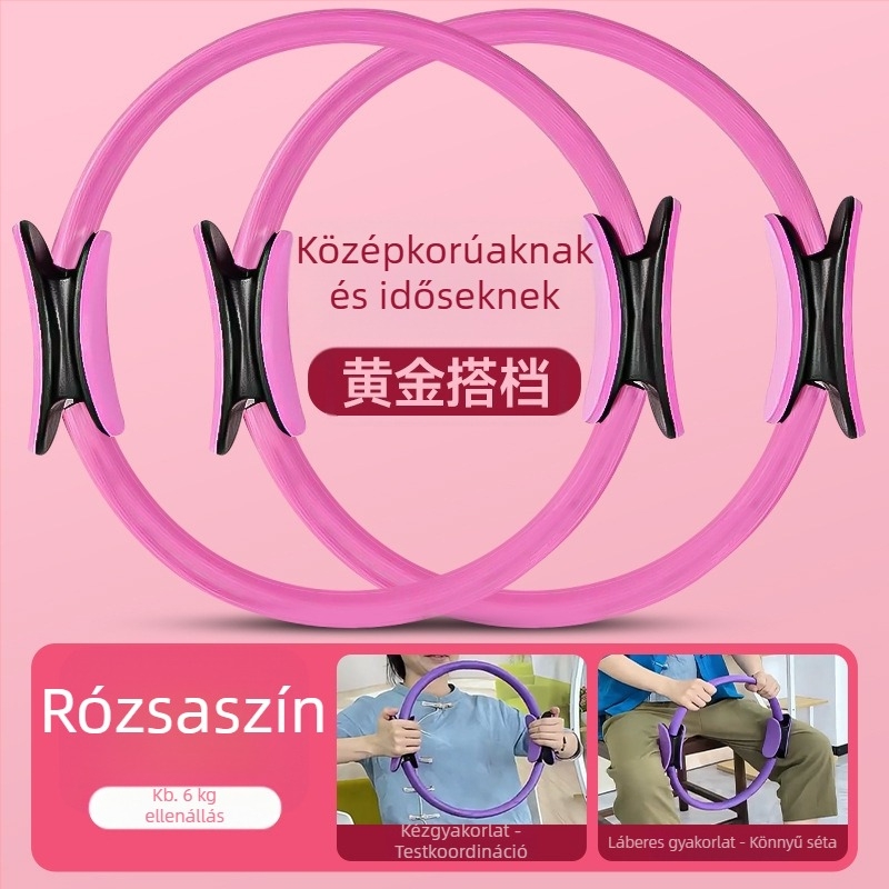 Lábszár ellenállási körök – időseknek, többfunkciós jóga/pilates karika a lábak edzéséhez