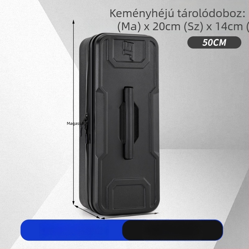 Kemény héjú úszó- és bottároló doboz karbon szálas mintával — vízálló tengeri horgász felszerelés tok