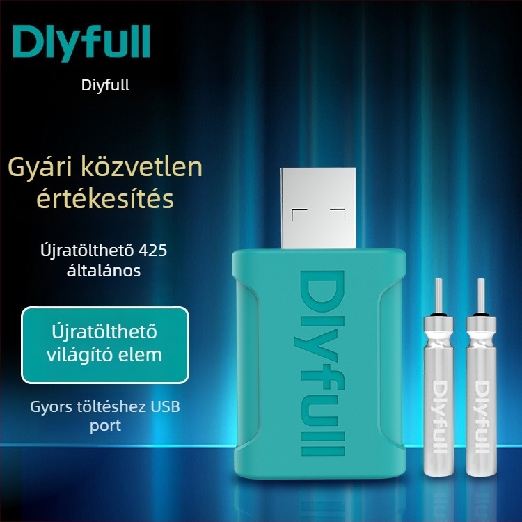 CR425 Világító horgászúszó akkumulátor, nikkelezett bevonattal — Power Source Danny Fu