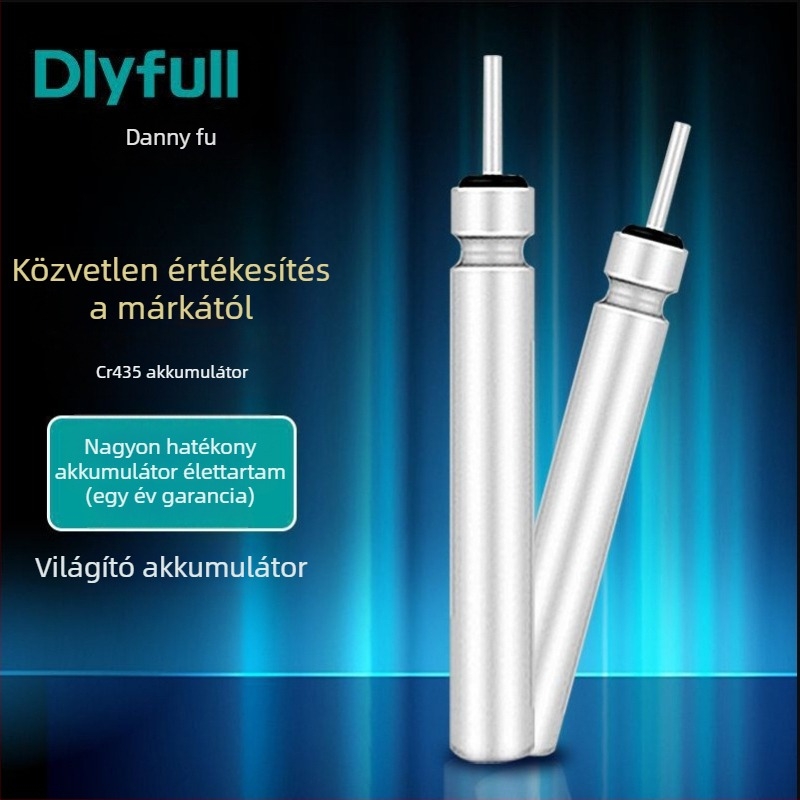 CR425 Világító horgászúszó akkumulátor, nikkelezett bevonattal — Power Source Danny Fu
