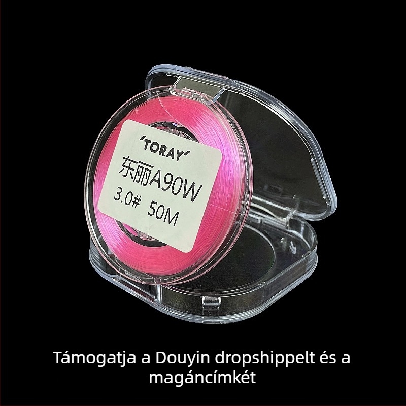 Shihe nejlon főline, 100 erősség, Japán eredetű, 750 darabos doboz.