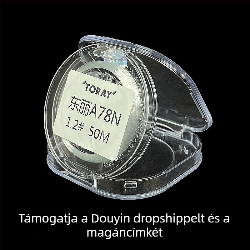 Shihe nejlon főline, 100 erősség, Japán eredetű, 750 darabos doboz.