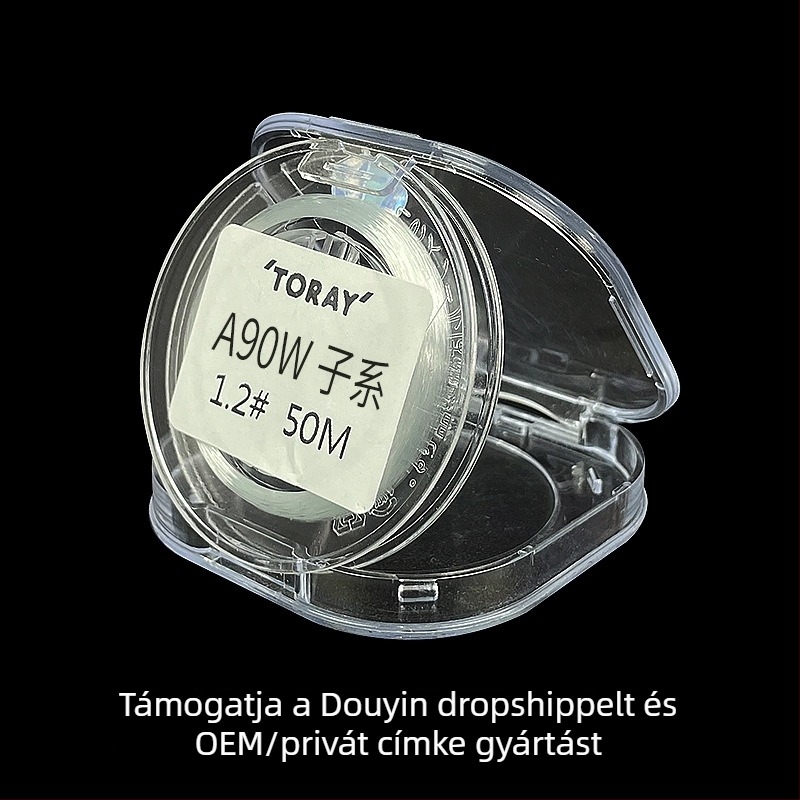 Shihe nejlon főline, 100 erősség, Japán eredetű, 750 darabos doboz.