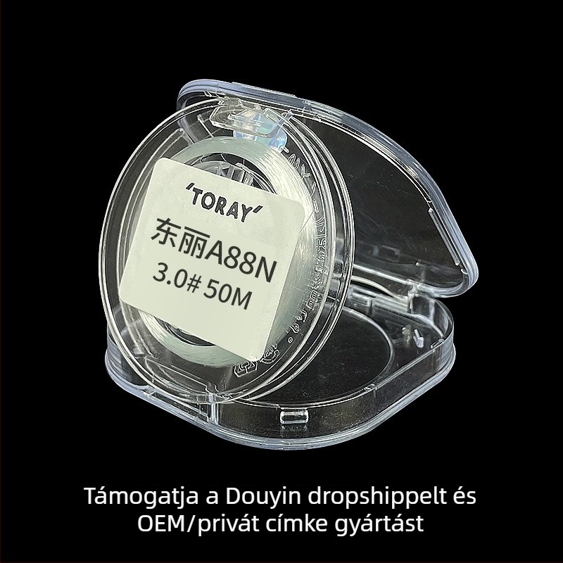 Shihe nejlon főline, 100 erősség, Japán eredetű, 750 darabos doboz.