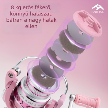 Spinning orsó — Haut ton/Haodun márka — hosszú távú dobás — fém spulni — 40 darabos készlet