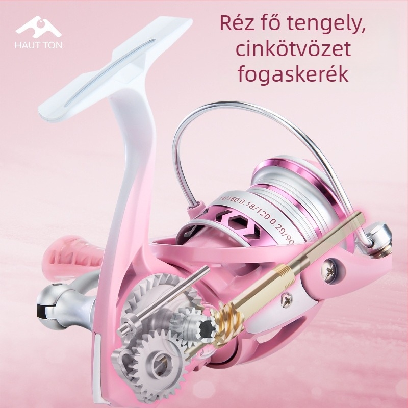 Spinning orsó — Haut ton/Haodun márka — hosszú távú dobás — fém spulni — 40 darabos készlet