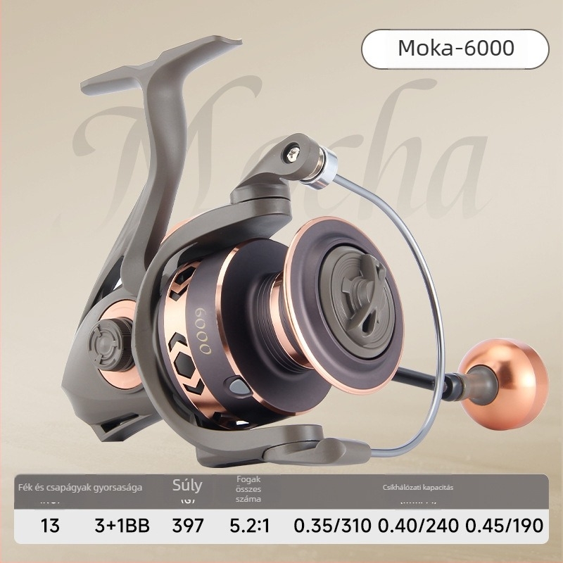 Spinning orsó — Haut ton/Haodun márka — hosszú távú dobás — fém spulni — 40 darabos készlet