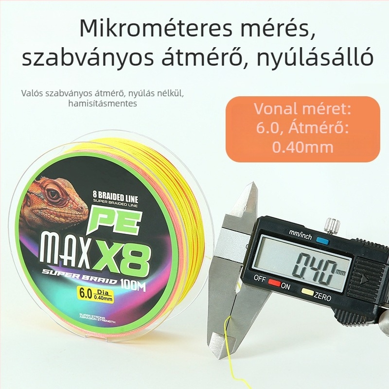 Kant PE 8-szálas főzsinór, 100 m