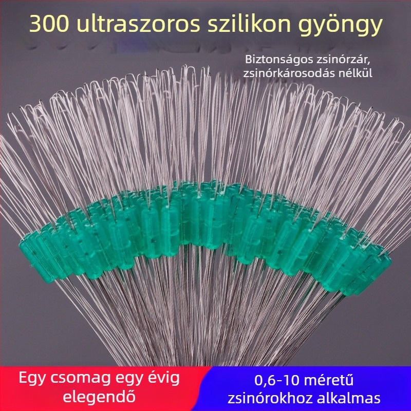 Prémium szilikon űrgyöngyök pontyhorgászathoz – tömeges kiszerelés