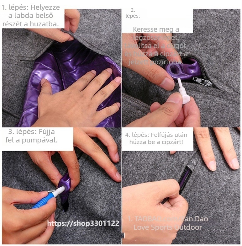 Otthoni Pilates jógalabda készlet pamut-lin borítással, anti-burst, labdás székkel – terhes nők számára, 55/65/75 cm