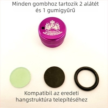 Vibona Finomhangoló gomb ABU Water Drop Wheelhez – Kompatibil Generációk 3–5, Mechanikus fék, Tartalmaz tömítést