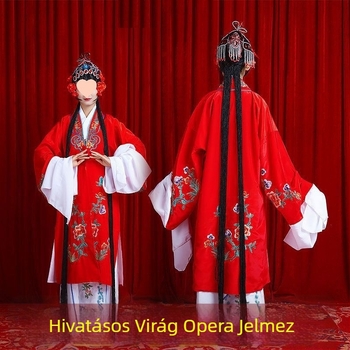 Opera jelmez készlet víz ujjakkal Yue/Huangmei/Peking Opera számára; uniszex; sima anyag; spandex 70–80%; 2025 tavasz
