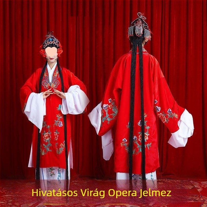Opera jelmez készlet víz ujjakkal Yue/Huangmei/Peking Opera számára; uniszex; sima anyag; spandex 70–80%; 2025 tavasz