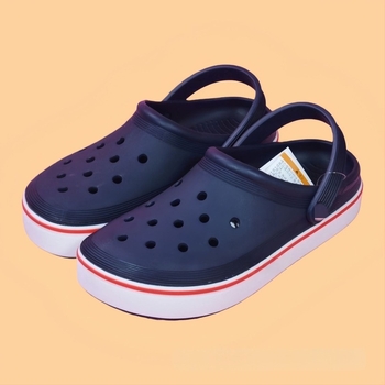 Uniszex lapos talpú cipő EVA anyagból, kerek orr, csúszásmentes, könnyű, minden évszakban