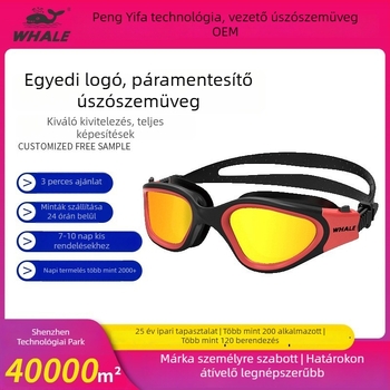 Whale úszószemüveg recepttel, személyre szabott rövidlátóknak, polikarbonát lencsékkel, modell Cf-7200