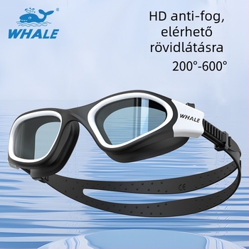 Whale úszószemüveg recepttel, személyre szabott rövidlátóknak, polikarbonát lencsékkel, modell Cf-7200
