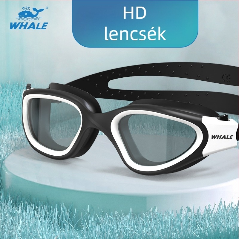 Whale úszószemüveg recepttel, személyre szabott rövidlátóknak, polikarbonát lencsékkel, modell Cf-7200