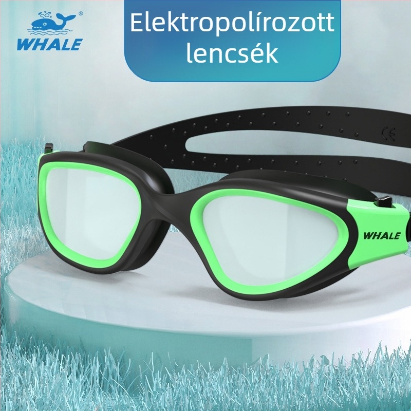 Whale úszószemüveg recepttel, személyre szabott rövidlátóknak, polikarbonát lencsékkel, modell Cf-7200