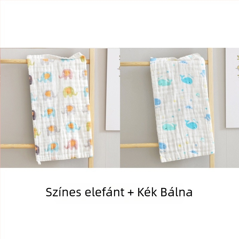 Baba arc törölközője, kis téglalap alakú géz törölköző, 60 darabos készlet, 200 g vagy több, Márka Unique