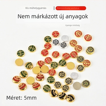 DIY ékszerkiegészítők, ötvözet, galvanizálás, totem mintázat, niche stílus