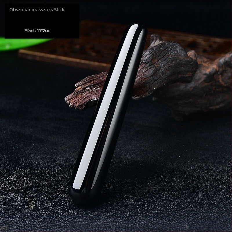 Kristály masszázs pálca — Természetes kristály, Polymer jewelry márka, Modern minimalist stílus