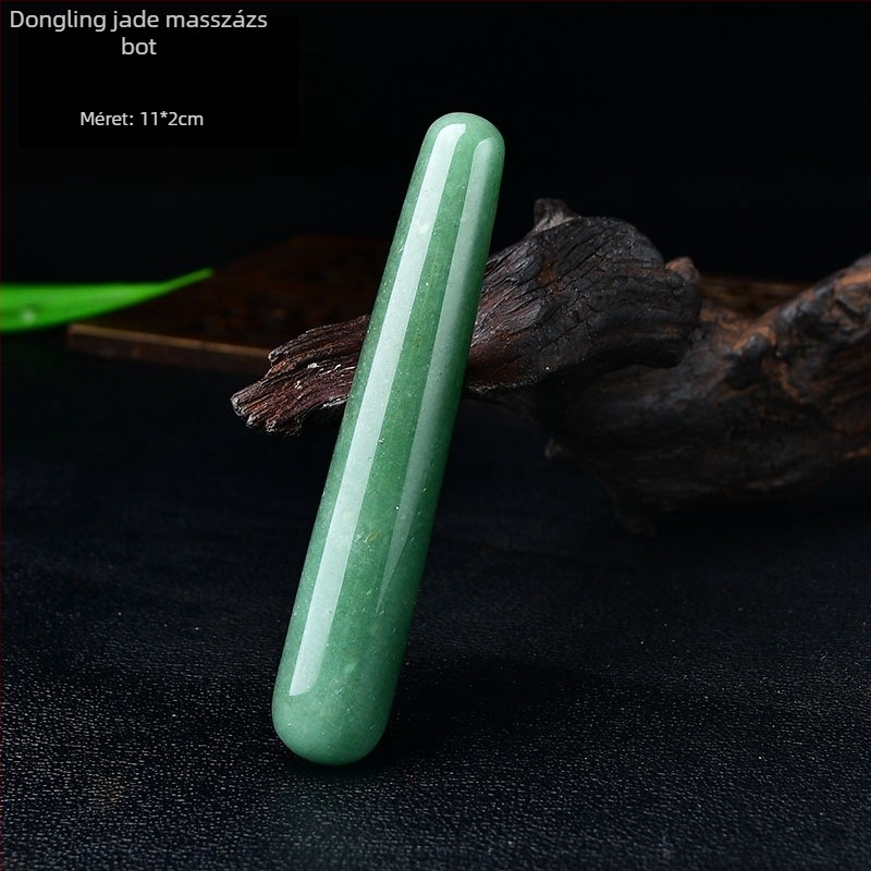 Kristály masszázs pálca — Természetes kristály, Polymer jewelry márka, Modern minimalist stílus