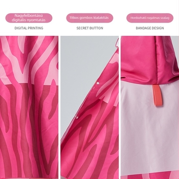 Kapucnis mikroszálas törölköző, viselhető, gyorsan száradó, 200–300 g/m², 120D, mindkét oldalon nyomtatás