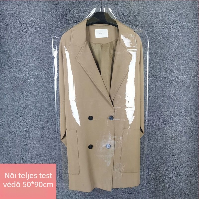 Műanyagból készült ruházati porvédő huzat, egyszerű modern stílus, porvédő (Termék szám 1001281801)