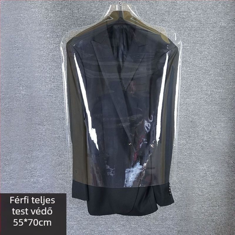 Műanyagból készült ruházati porvédő huzat, egyszerű modern stílus, porvédő (Termék szám 1001281801)