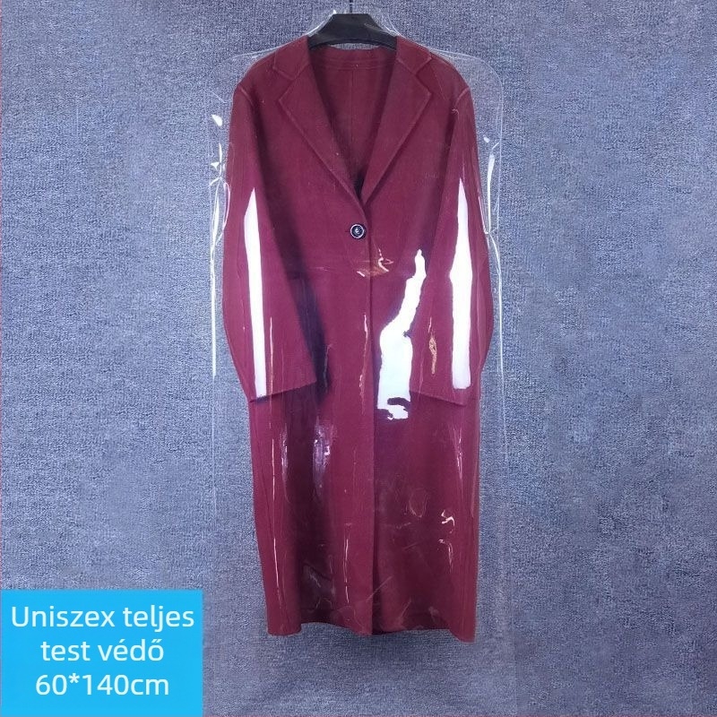 Műanyagból készült ruházati porvédő huzat, egyszerű modern stílus, porvédő (Termék szám 1001281801)
