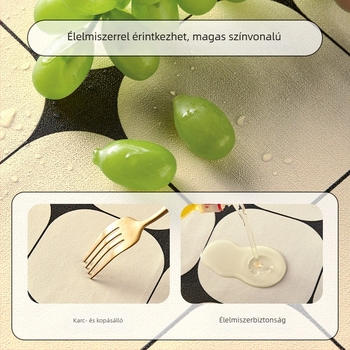 Középkori stílusú asztalterítő: vízálló, olajálló, mosható, téglalap alakú, az asztal felületének védelmére