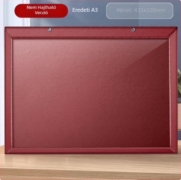 Bőr védőfedél üzleti engedélyhez, nem hajlítható, három az egyben, modell Fz-3592f